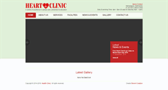 Desktop Screenshot of heartclinic.com.np